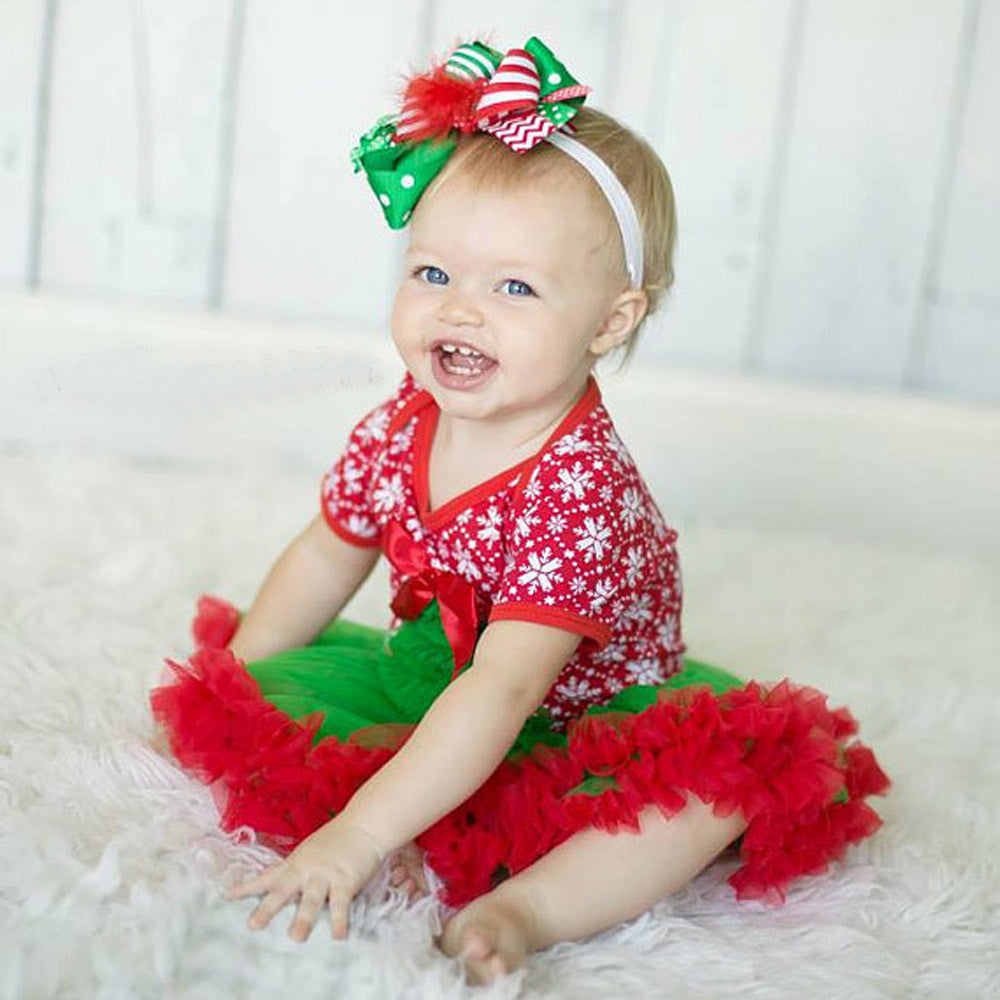 Christmas Trees Toddler Newborn Baby Girls Tutu Dress Rompers Jumpsuit - mamadirectory Christmas Trees Toddler Newborn Baby Girls Tutu Dress Rompers Jumpsuit - mamadirectory
